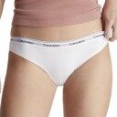 Calvin Klein Truser 3P Low Rise Bikini Briefs Hvit bomull XX-Large Dame