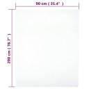 vidaXL Jerseylaken 2 stk hvit 90x200 cm bomull