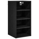  Hengende skap Riga Svart eik 30 x 29,5 x 60 cm Konstruert tre
