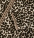 Name It Fleecejakke   NmfMeeko   Peyote m. Leopard   Name It   5 år 110   Fleecejakke Beige Brun
