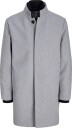 Jack & Jones Jjemelton Wool Blend Coat Aw26 Sn   LIGHT GREY MELANGE   S