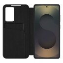 Tech Protect Smart Wallet Case for Samsung Galaxy S25 Ultra Matt Black