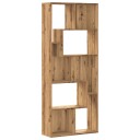 Bokhylle artisan eik 67x24x161 cm konstruert tre