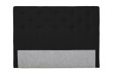 Sengegavl Laze Deluxe 160x200 Svart  