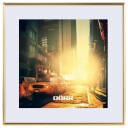 DÃRR New York Square Billedramme Plast 40x40cm Gull