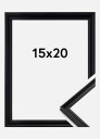 Focus Ramme Verona Svart 15x20 Cm