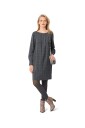 Burda 6077 - Kjole og bluse EUR: 34-44, US: 8-18