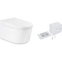 Grohe Sensia Basic Dusj- Og Toalettpakke, Uten Spylekant, Antibakteriell, Hvit