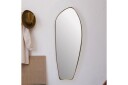 Speil Wohnling Asymmetrisk metallramme oval 90 cm  