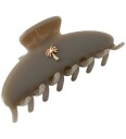 Hair clips Fan Palm Hair Clips Grey