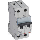Legrand 5 stk TX³ MCB automatsikring C20 1P+N 2M 6/6kA