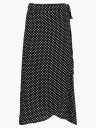 Comprimé Wrap Skirt Sort 44