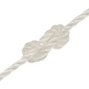  Arbeidstau hvit 3 mm 50 m polypropylen