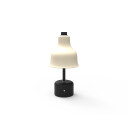 NUAD Avra ​​Bærbar Bordlampe Sort/Crème