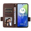 Motorola Moto G24 Power/G24 Lommebok-deksel med Magnetisk Lukning Brun