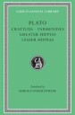 Cratylus. Parmenides. Greater Hippias. Lesser Hippias Av Plato