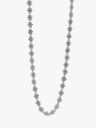 Who Is She Flower Chain Silver Sølv ONE SIZE