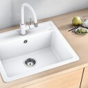 Kjøkkenbatteri Blanco Mida-S Silgranitt-look Hvit