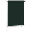 vidaXL Utendørs rullegardin 105 (B) x 140 (H) cm mørkegrønn HDPE