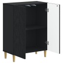 vidaXL Baderom Oppbevaringsskap DELFT Svart 59,5 x 31 x 80 cm
