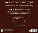 Taylor Festival Choir, Brian Galante  So Hallow'd The Time  Christmas Music  CD