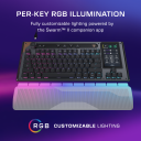 Turtle Beach Command KB7 TKL Gamingtastatur med Hall Effect-brytere og 8K Pollingfrekvens