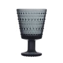 Iittala Glass Kastehelmi 26 cl 2 stk Mørkegrå