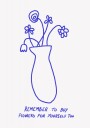 Self Care Blooms Plakat / 70x100