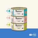 Applaws Multipakke Adult Boks 12 X 70 G Fiskeutvalg I Gelè