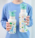 A Little Lovely Company Drikkeflaskesett 350/500 ml Jungle A Little Lovely Company OneSize Drikkeflaske Turkis