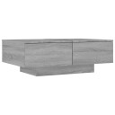 vidaXL Salongbord grå sonoma 90x60x31 cm konstruert tre