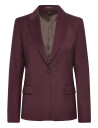 Filippa K Sasha Cool Wool Blazer   Burgundy   34