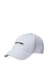 Calvin Klein Titlecase Embroidery Baseball Ca   White   ONE SIZE