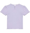 En Fant T Shirt Ss Pointelle Purple 110