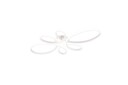 Trio Lighting Taklampe Fly 83 cm Matt hvit