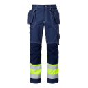 Top Swede Midjebyxa 2515 Klass 1 Marin/gul C60