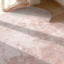 Barneteppe Aranga Super Soft Heart rosa Størrelse: Ø 120 cm