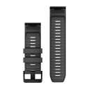 Garmin QuickFit armbånd 26 mm silikon grafitt