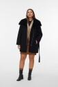 Vero Moda Curve   Kåpe vmcAutumnbetty Coat GA Cur   Svart