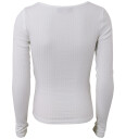 Hound Genser Rib Off White 8 år 128 Genser Hvit