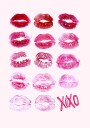 XOXO Lips Plakat Plakat / 40x50cm