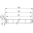 Philips LED Lysrør T8 MASTER (EM/Mains) Ultra Output 21.7W 3700lm - 840 kald hvit | 150cm - erstatter 58W