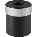 40 mm x 1/2" Adapter innvendig gjenge sort PEH Geberit Svart