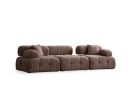 Belgin Boblende Sofa 3 seter   Cappuccino