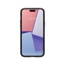 Spigen Liquid Air Deksel for iPhone 15 - Matt Svart TPU Skall
