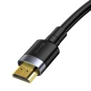 Baseus 5m 4K HDMI-kabel Type A Svart - Høyhastighetsadapter