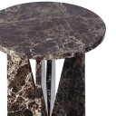 Dusty Deco V Sidebord Dark Emerador Marmor