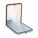 Samsung Galaxy Z Flip7 FE 6.7" 5G Smarttelefon med 50MP Kamera - Hvit