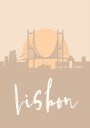 Skyline Earth Tone 2 39 Plakat Plakat / 30x40cm