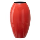 Bigbuy Home Vase 21,5 X 21,5 X 36 Cm Keramikk Oransje